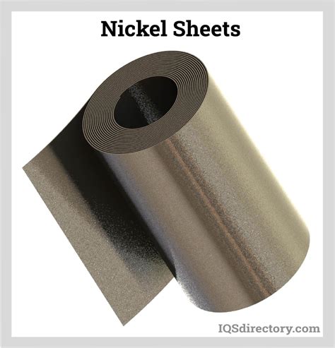 nickel sheet metal|where to buy nickel metal.